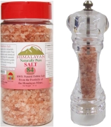 Himalayan salt in shakers and grinders from Designed4Life